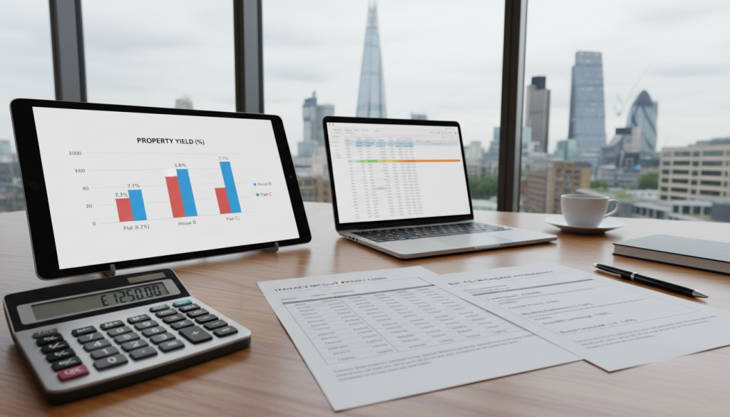 Rental yield calculations for no proof of income buy to let mortgages